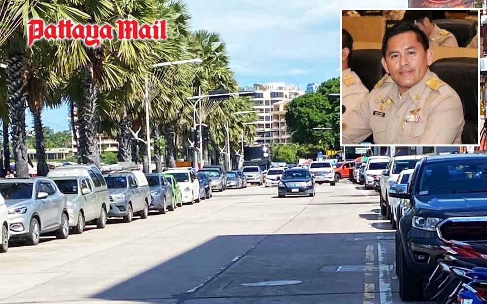 Parkplatznot am strand fuehrt zu spannungen im rathaus von pattaya