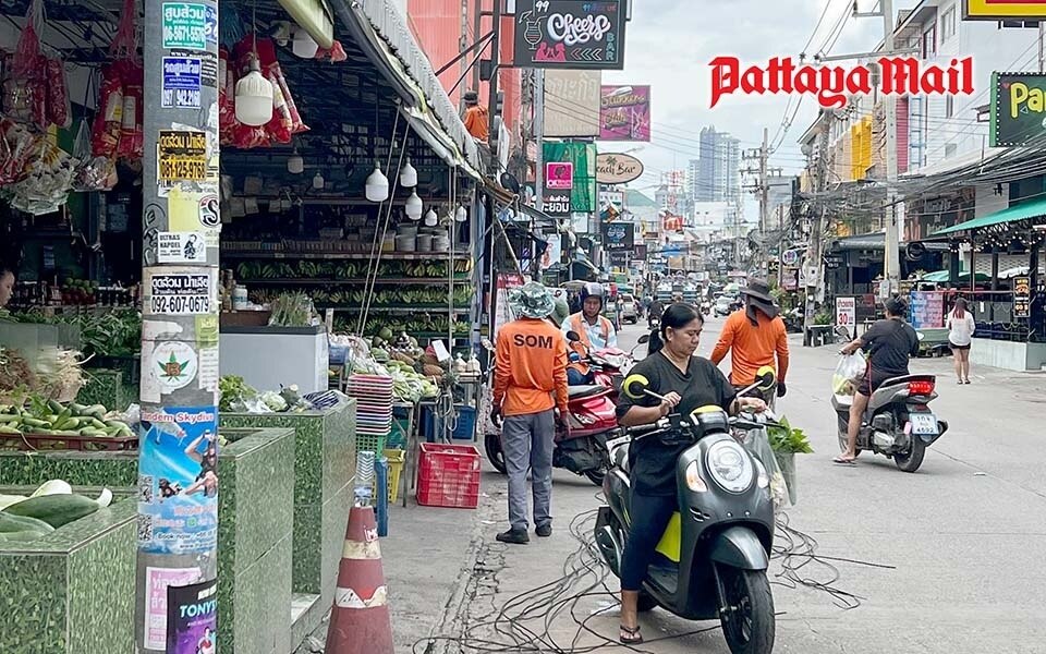 Pattaya raeumt draehte fuer mehr sicherheit und ein schoeneres stadtbild auf