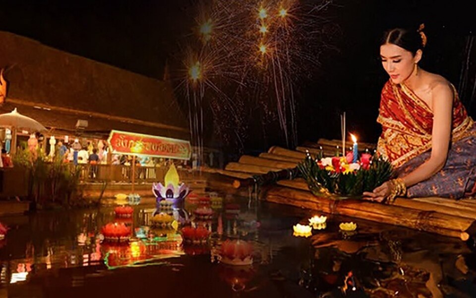 Phitsanulok bereitet sich auf das farbenfrohe loy krathong festival vom 23 bis 27 november vor