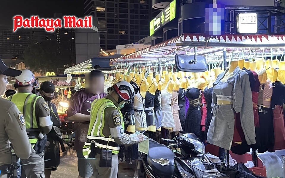 Strassenhaendler in pattaya ursache der verkehrsprobleme oder nur ein teil des ganzen