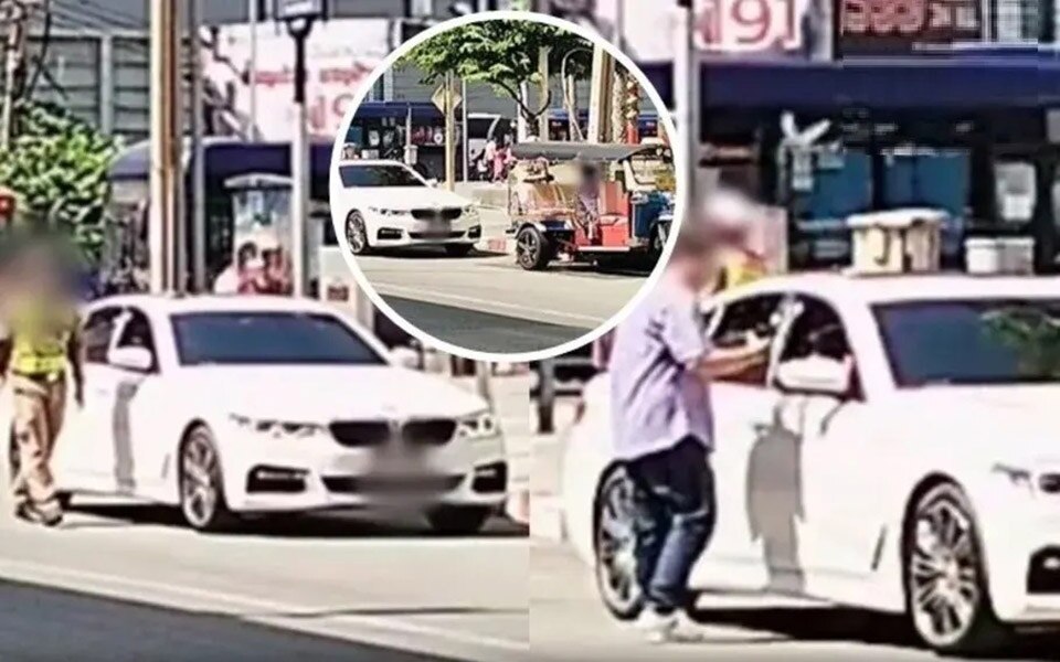 Verkehrspolizist suspendiert kontroverses handy zahlungssystem in bangkok aufgedeckt video