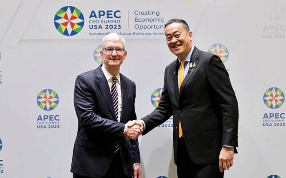 Vielversprechende zeichen der zusammenarbeit mit apple sagt der thailaendische premierminister