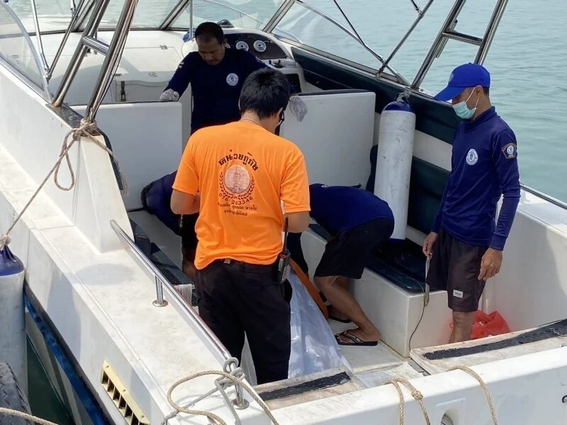 Leiche eines ausländischen Mannes vor Koh Lon im Wasser treibend entdeckt (Fotos)