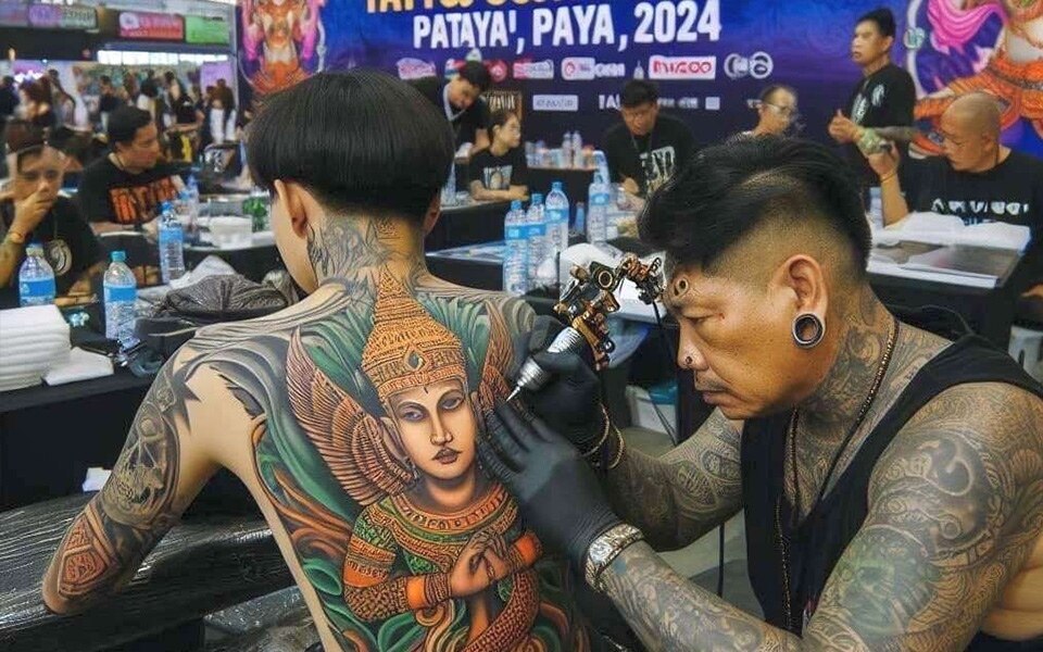 Pattaya bereitet sich auf die lebendige international tattoo convention 2024 vor