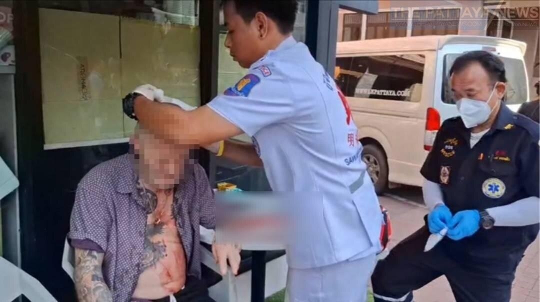 Brite bei aggressivem Angriff eines Thailänders mit Eisenknüppel in Pattaya verletzt