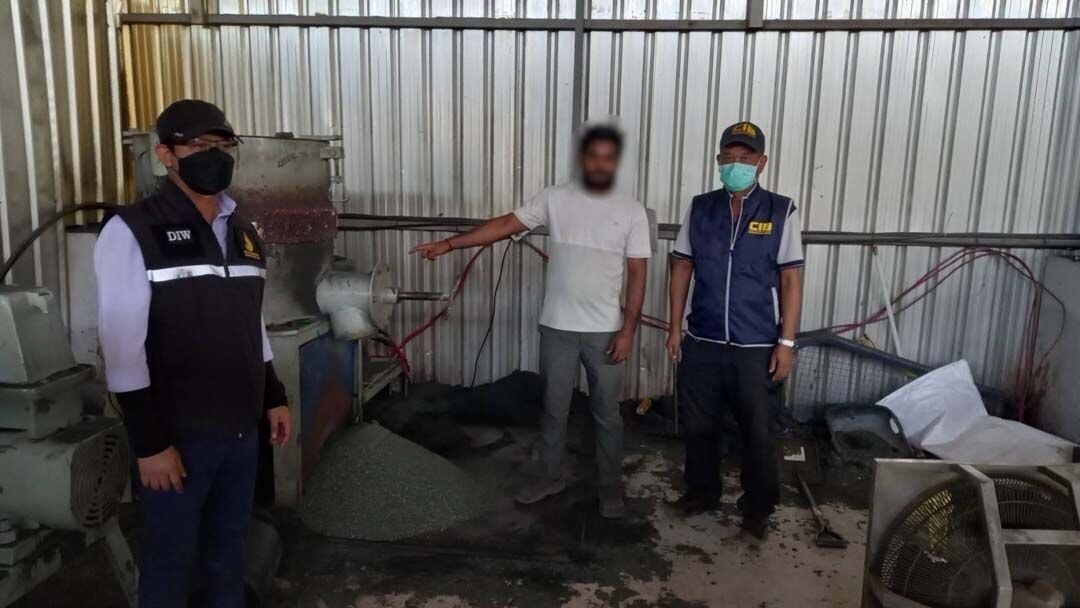 Illegale Fabrik in Chachoengsao: Aufdeckung gefährlicher Abfälle durch Behörden