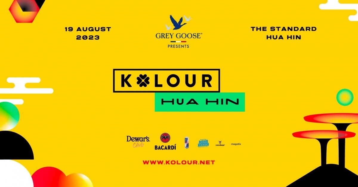 Kolour Hua Hin 2023: Großes House- und Techno-Event findet dieses Wochenende am Strand von Hua Hin statt