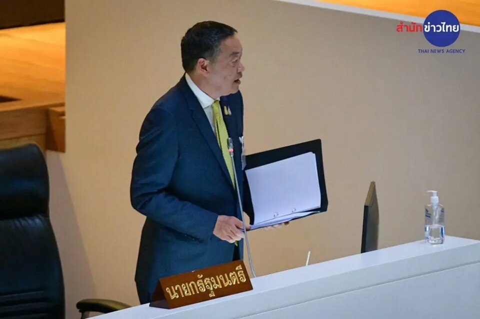 Premierminister schlägt dem Parlament einen Haushalt von 3,48 Billionen Baht vor