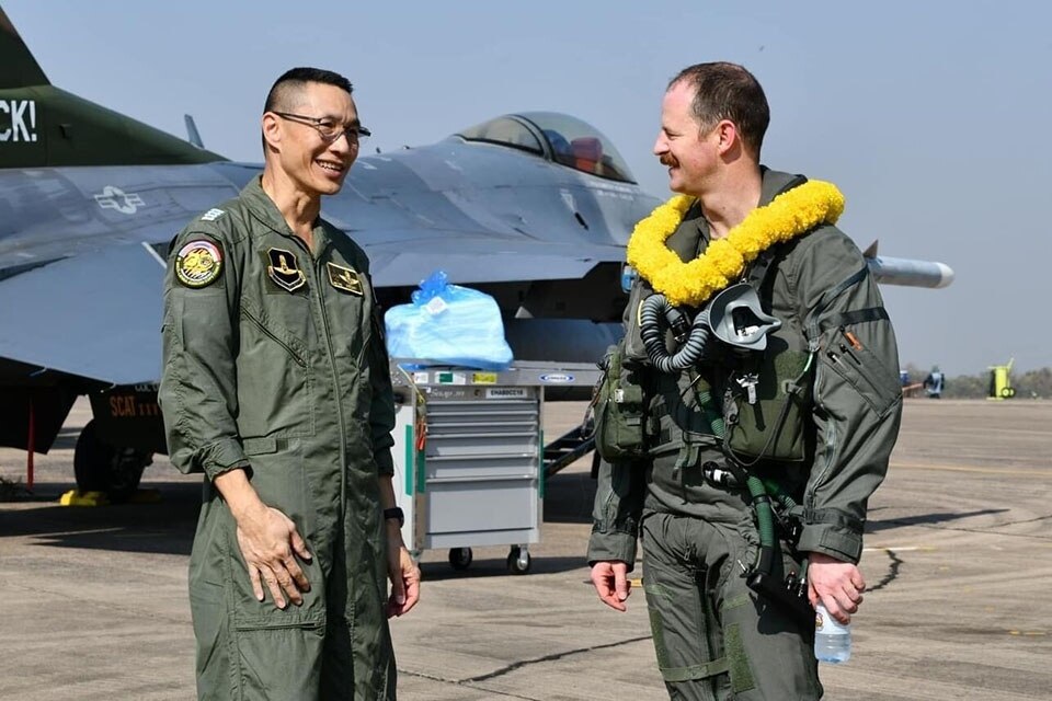 F-35-Geschwader aus Alaska trifft zur Übung &quot;Cope Tiger 2024&quot; in Nakhon Ratchasima ein