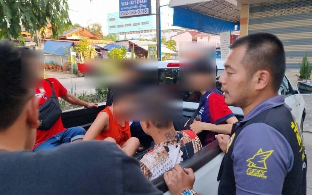 Vier illegal arbeitende auslaender in pattaya naklua festgenommen sechs jahre lang ohne