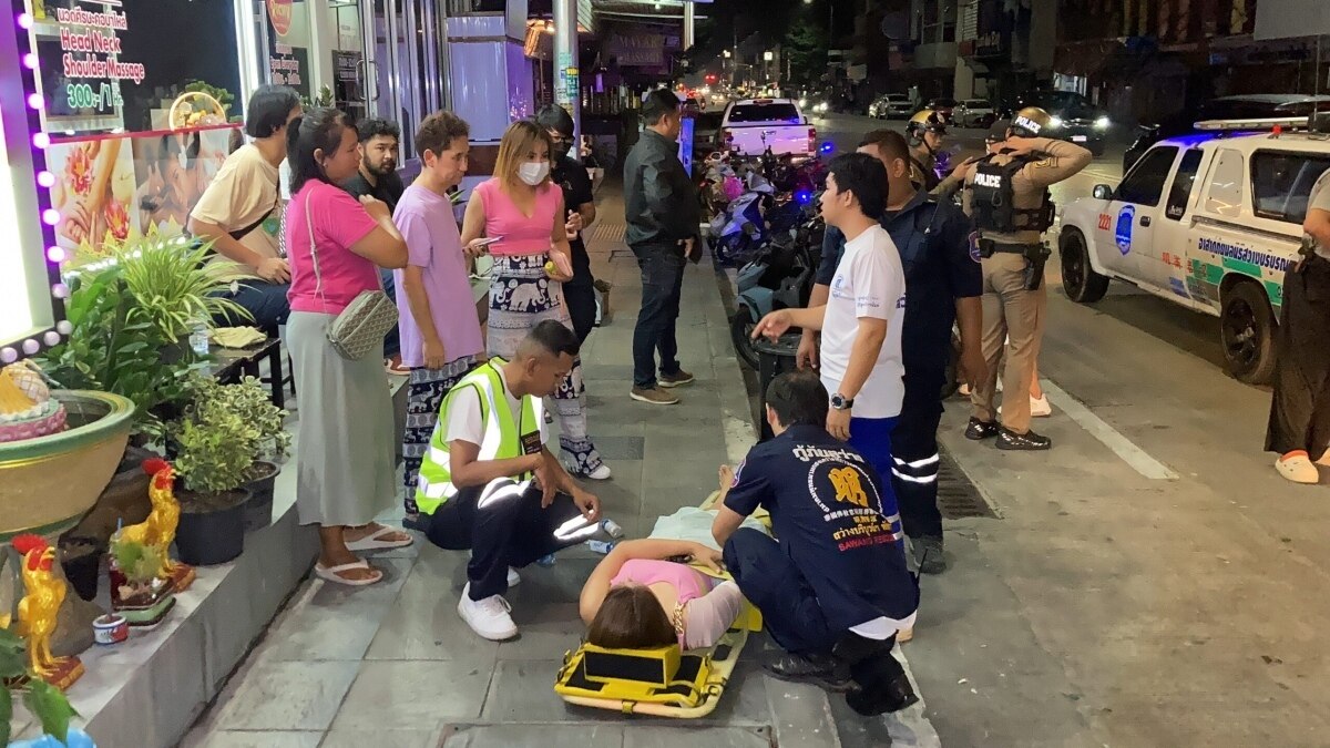 Unerlaubter Lifestream eines ausländischen Touristen in Pattaya: Angriff auf Massagesalon-Besitzerin führt zu Polizeieinsatz