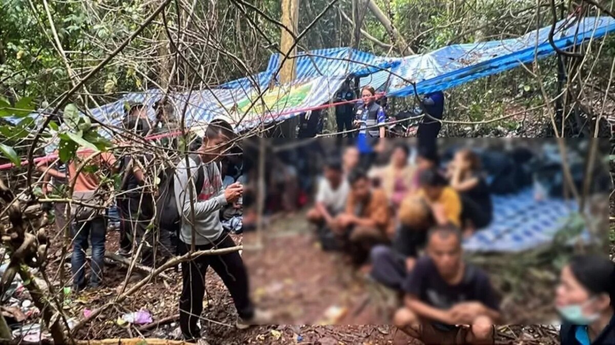 Dschungelversteck in Chumphon: 36 illegal eingereiste Migranten aus Myanmar entdeckt - 50.000 Baht pro Kopf an Schmuggler gezahlt