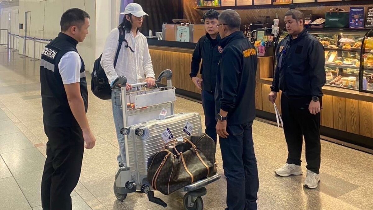 Flughafen Don Mueang - Ausländischer Staatsbürger wegen internationalem Haftbefehl festgenommen