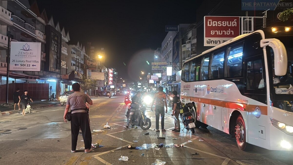 Horror-Motorradunfall in Pattaya: Ein Toter und ein Verletzter - So kam es zum Unglück