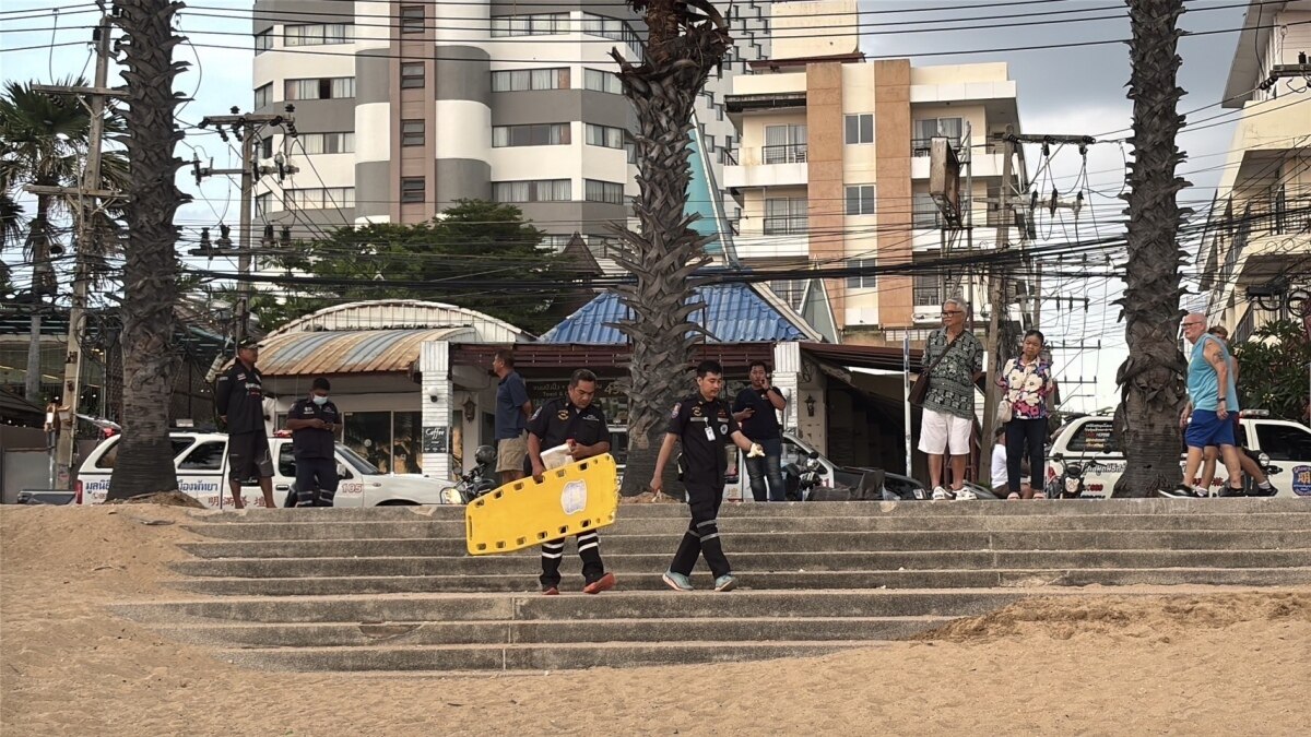 Jomtien Beach: Rettungskräfte kämpfen um Leben eines älteren Mannes, doch der Kampf bleibt erfolglos