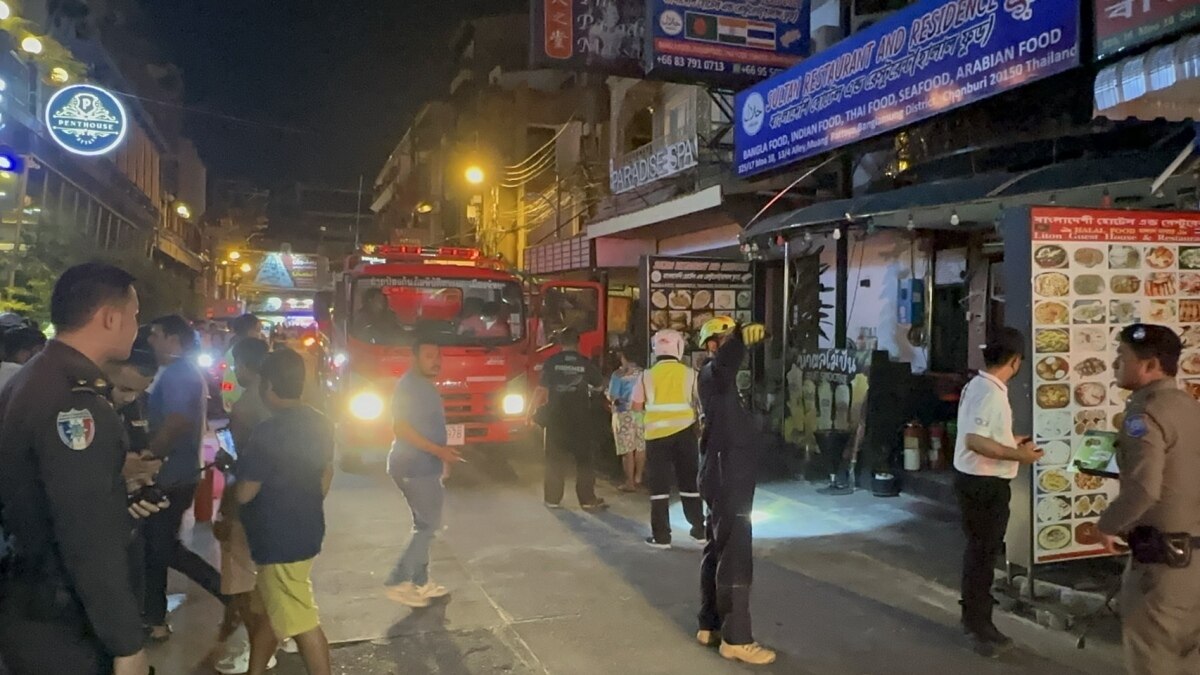 Pattaya: Großbrand im Sultan Indian Restaurant hält Touristen in Atem