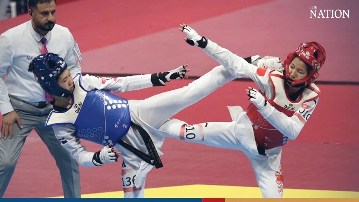 Sieg gegen China: Thailands Taekwondo-Kämpferin Panipak Wongpattanakit gewinnt Gold bei den Asienspielen