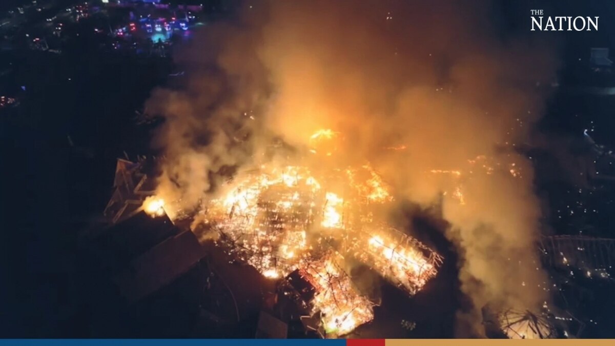 Trotz 70 Millionen Baht Brandschaden: Pattayas schwimmender Markt öffnet seine Tore