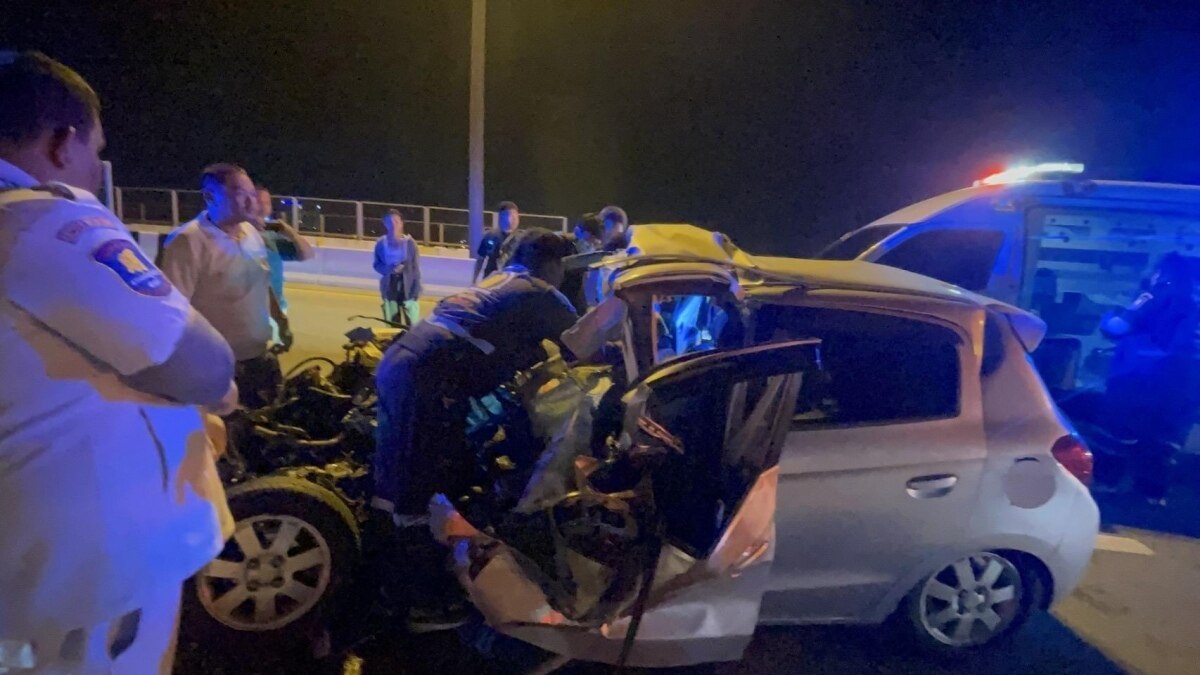 Tragischer Unfall auf der Autobahn 7 bei Pattaya: Ausländischer Fahrer stirbt nach Kollision