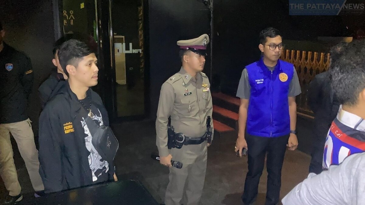 Verbrechensbekämpfung in Pattaya: Waffen und Drogen in Vergnügungsbars beschlagnahmt