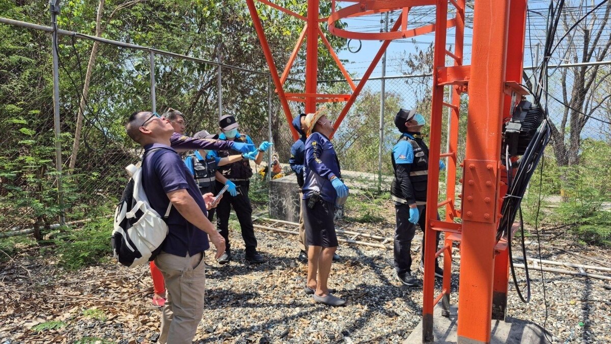 Heftiger Fund auf Koh Larn: Toter ausländischer Tourist unter Signalmast entdeckt