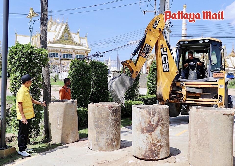 Rücksichtslose Banden verwüsten den Chark Nok Stausee in Pattaya - Schließung für die Öffentlichkeit