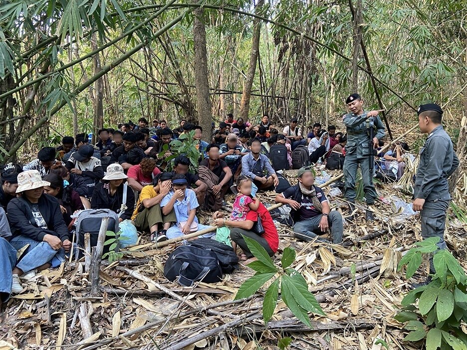 Flucht vor Zwangsrekrutierung: 116 Myanmar-Migranten auf thailändischer Insel geschnappt