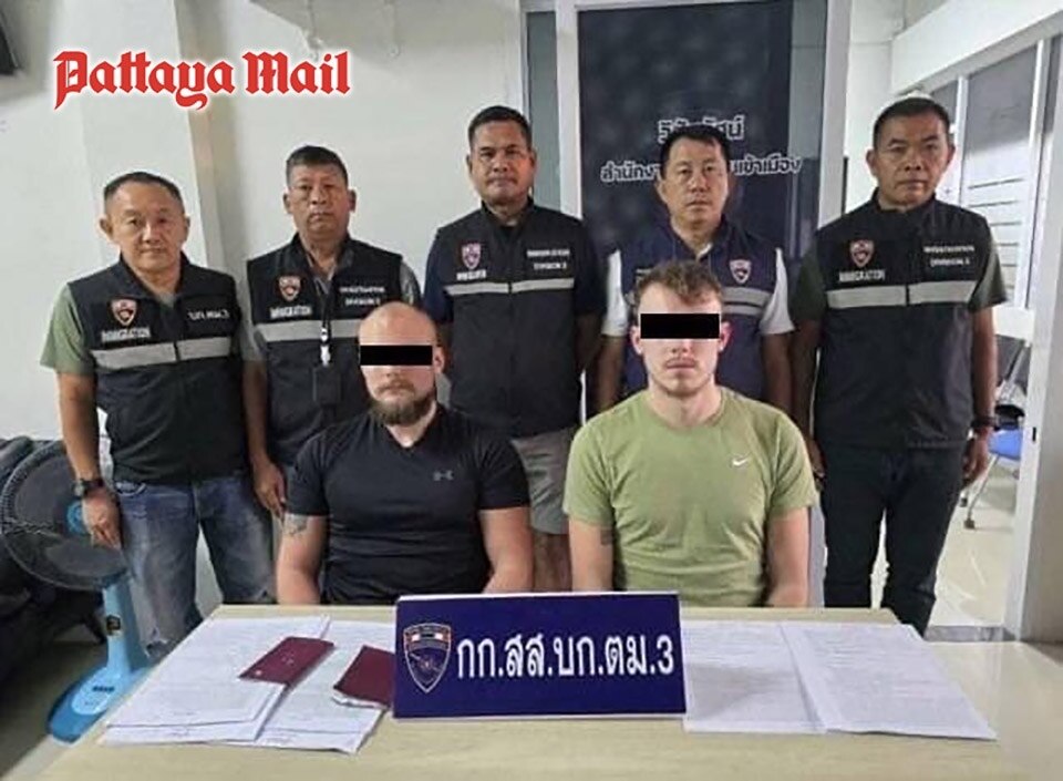 Schwedische Callcenter-Betrüger in Pattaya mit überzogenen Visa festgenommen: Über 50 Millionen Baht Betrug aufgedeckt