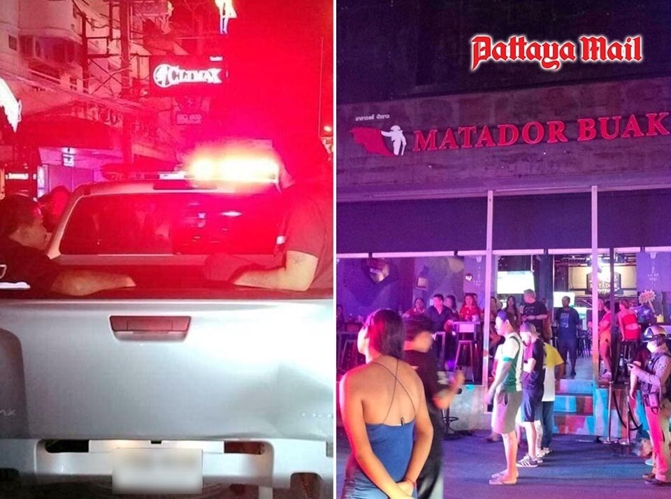 Älterer Tourist bei Schlägerei in einer Bar in Pattaya verletzt