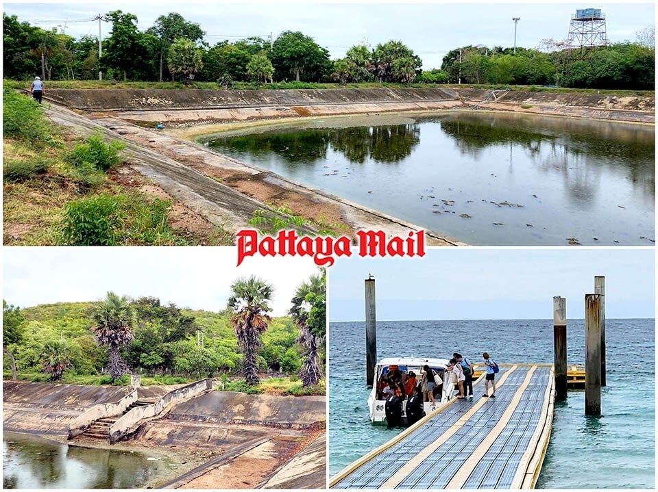 Bewohner der Insel Koh Larn besorgt über Sicherheit und Wasserversorgung