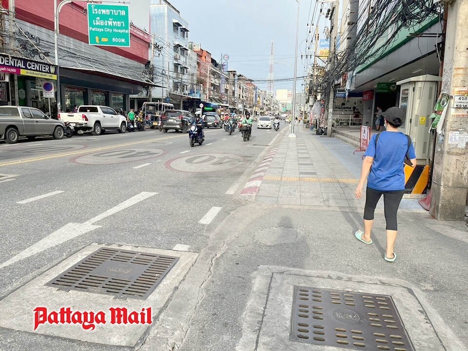 2000 Baht Strafe für Verkehrsverstöße auf der South Pattaya Road