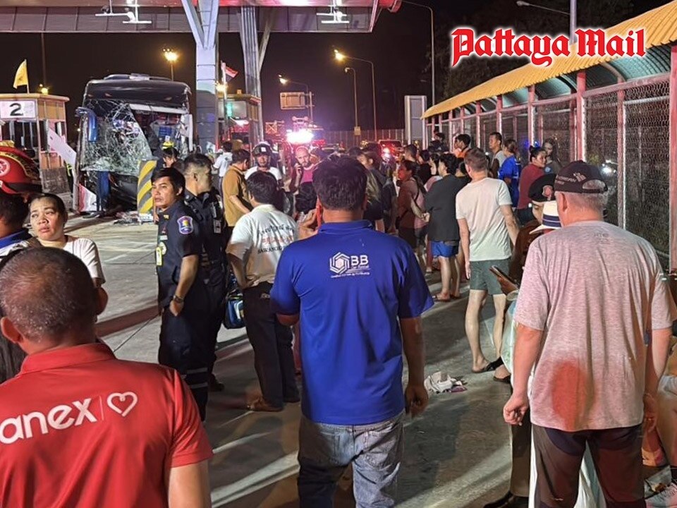 33 Verletzte nach heftigem Busunfall in Pattaya: Russische Touristen betroffen