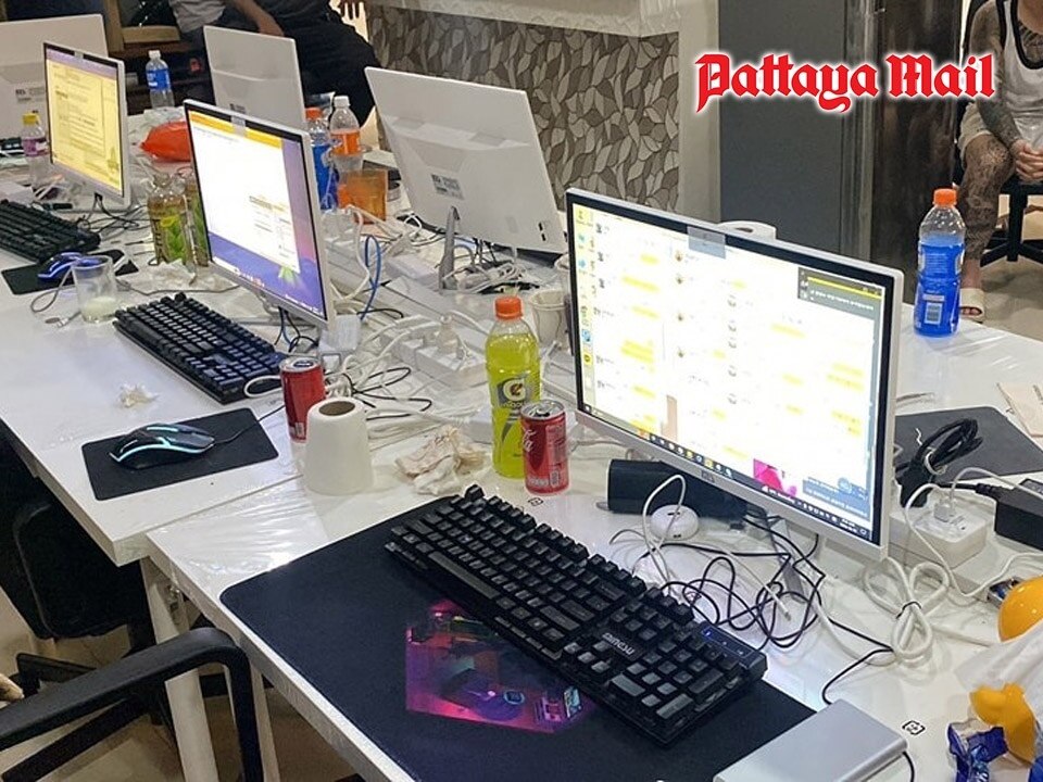 Pattaya wird Hotspot für chinesische Betrügerbanden - Bemühungen der Polizei nehmen zu