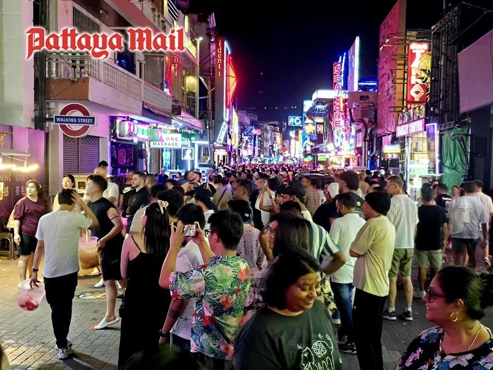 Pattayas Walking Street erstrahlt wieder im Glanz - Tourismus boomt zurück