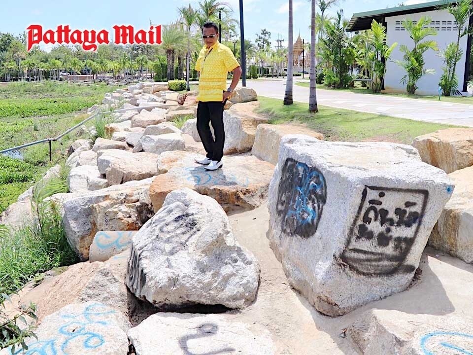 Rücksichtslose Banden verwüsten den Chark Nok Stausee in Pattaya - Schließung für die Öffentlichkeit