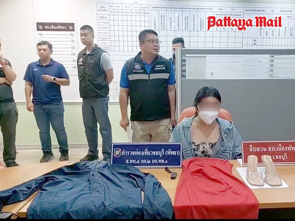 Touristenpolizei schnappt als Frau verkleideten Dieb in Pattaya