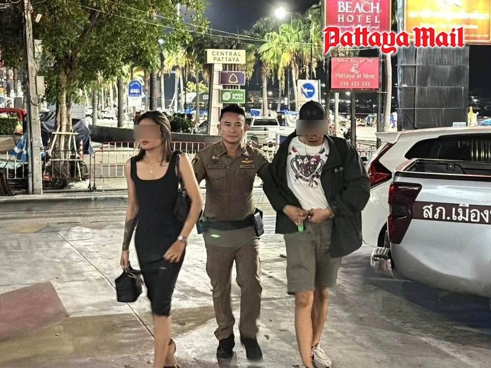 Verhaftung in Pattaya: Eifersüchtiger Ex-Mann einer Bardame bedroht Personal mit Waffe