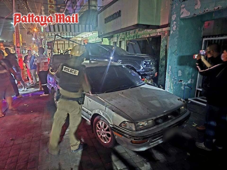 Verkehrsunfall in Pattaya: Ausländischer Fahrer gesteht Alkoholeinfluss, was nun?