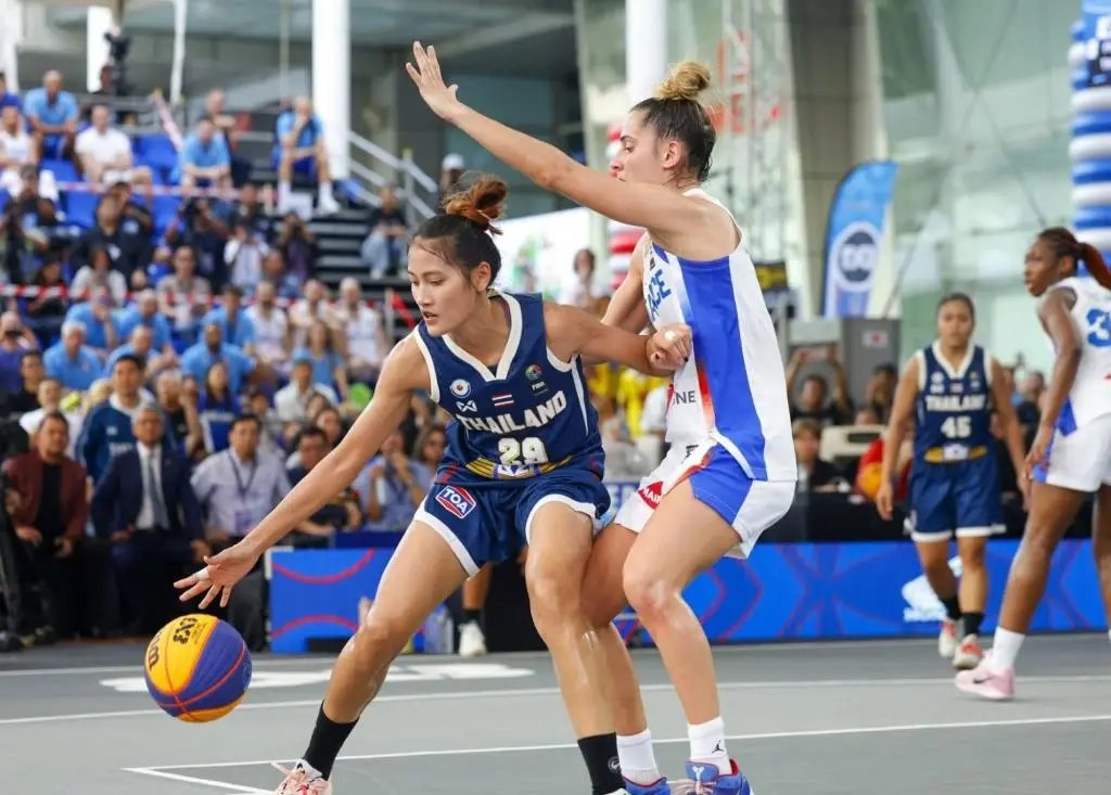 Thailands Basketball-Ladies schocken Frankreich!