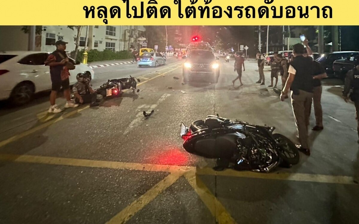 Schwerer unfall in phuket auslaendischer motorradfahrer kollidiert mann stirbt