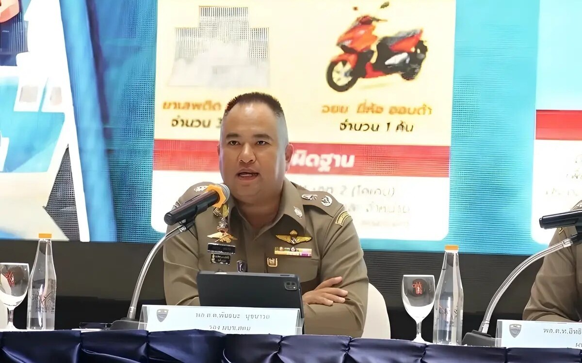 70 Mio Baht Diebstahl: Gesuchter Kolumbianer in Bangkok verhaftet