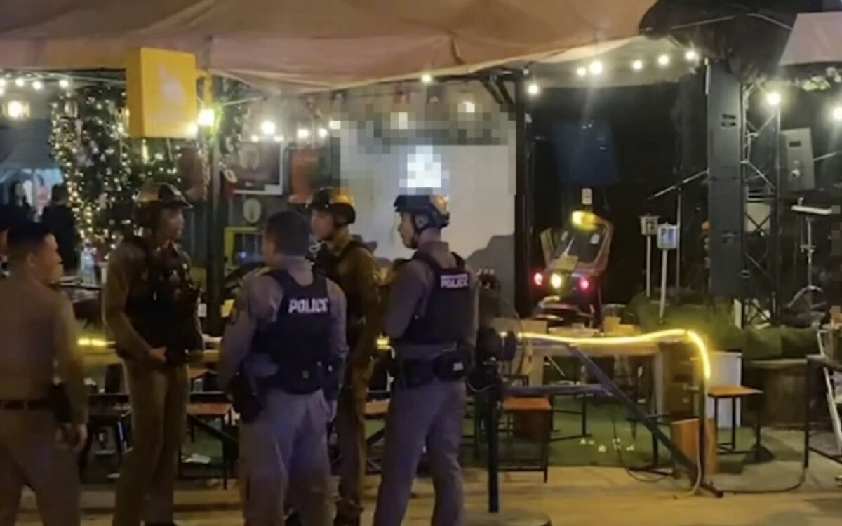 Abscheuliches gewaltverbrechen in ang thong polizist erschiesst kollegen bei kneipenschlaegerei