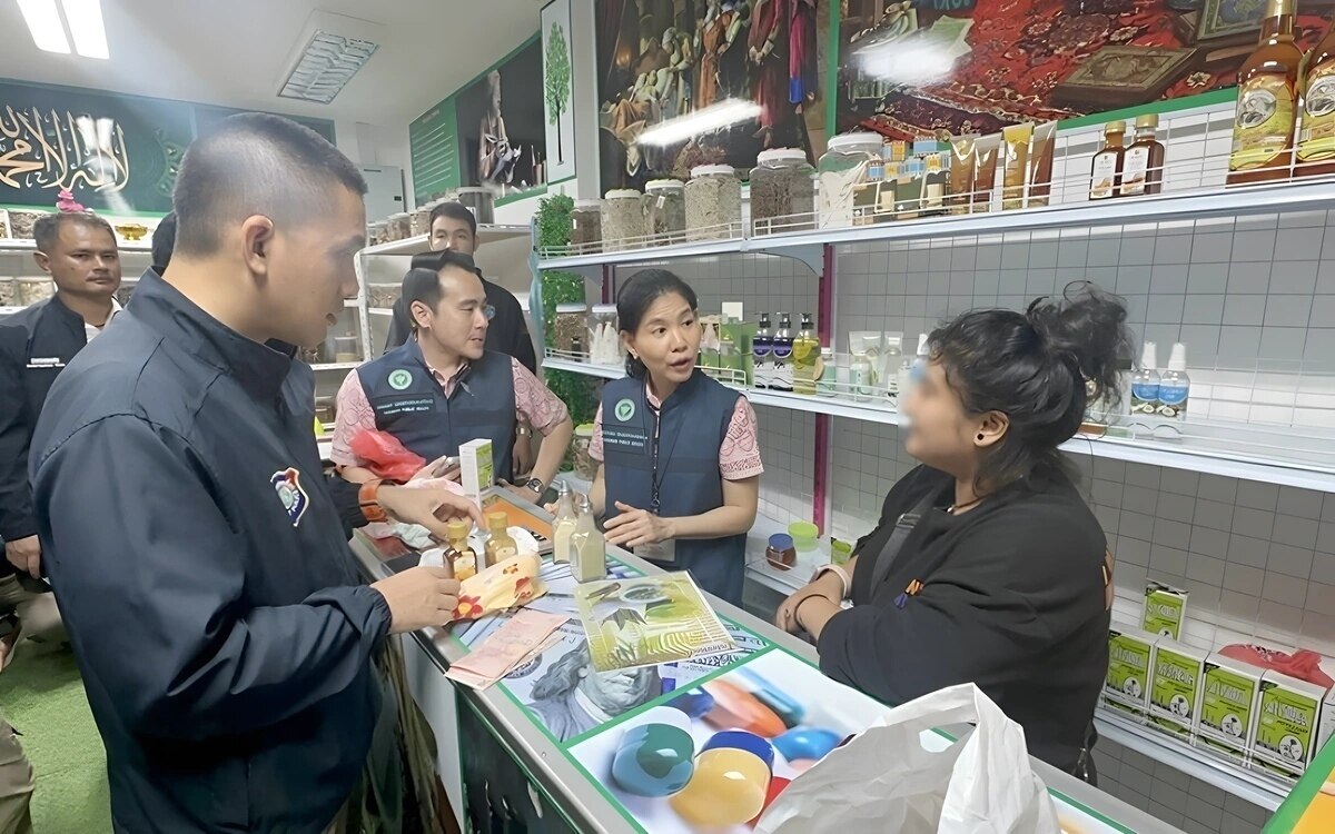 Achtung vor betruegerischen kraeutermedizin anbietern in pattaya polizei nimmt vier verdaechtige