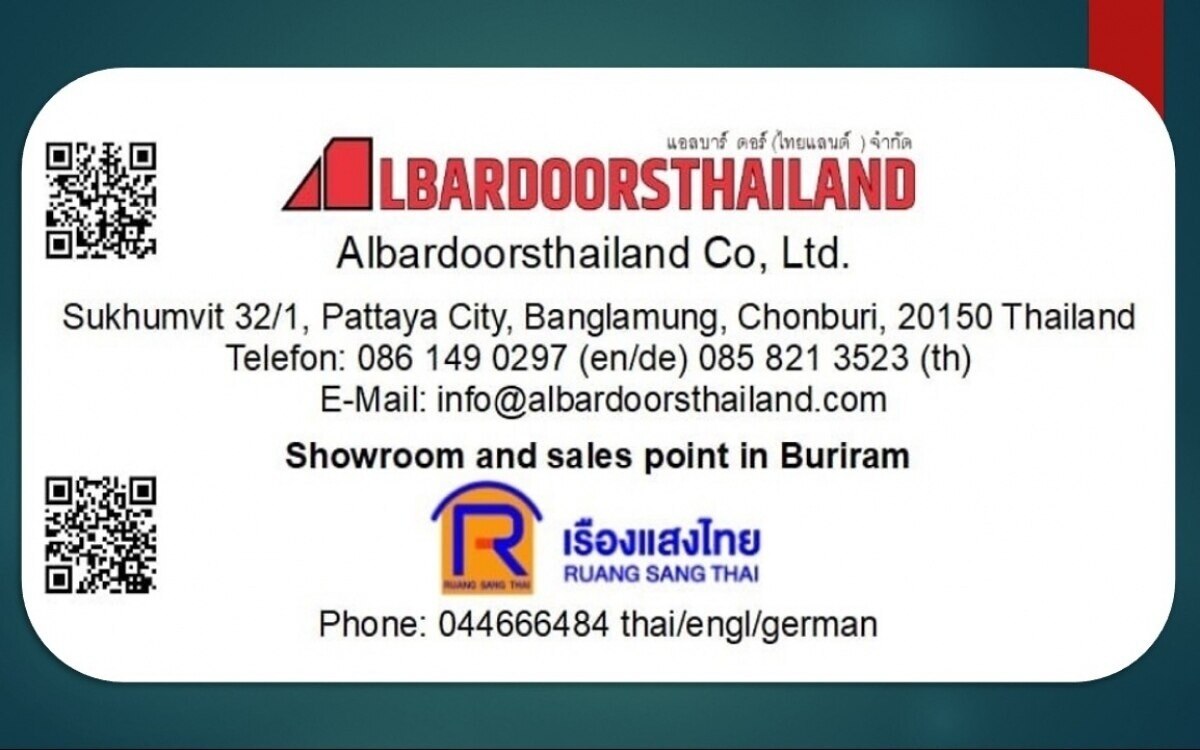 Albardoorsthailand massgeschneiderte loesungen fuer garagen und schiebetore in thailand