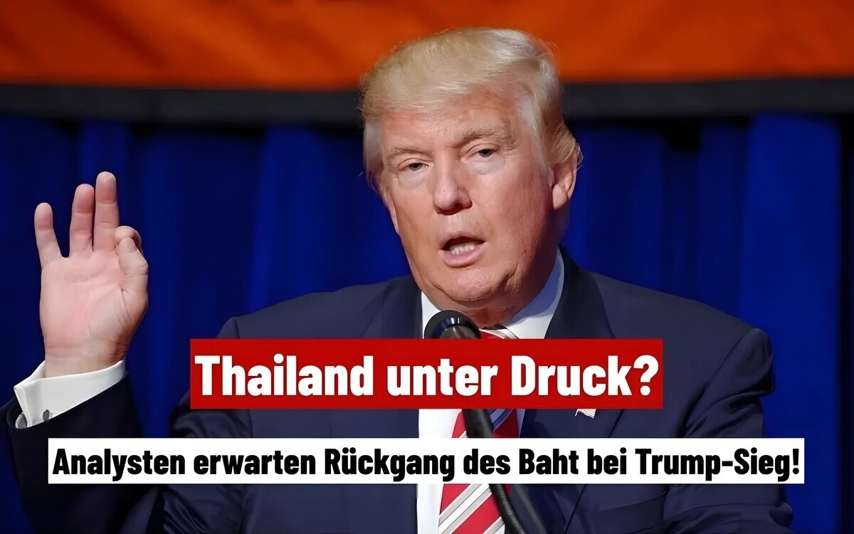 Analysten prognostizieren rueckgang des baht falls trump us praesident wird