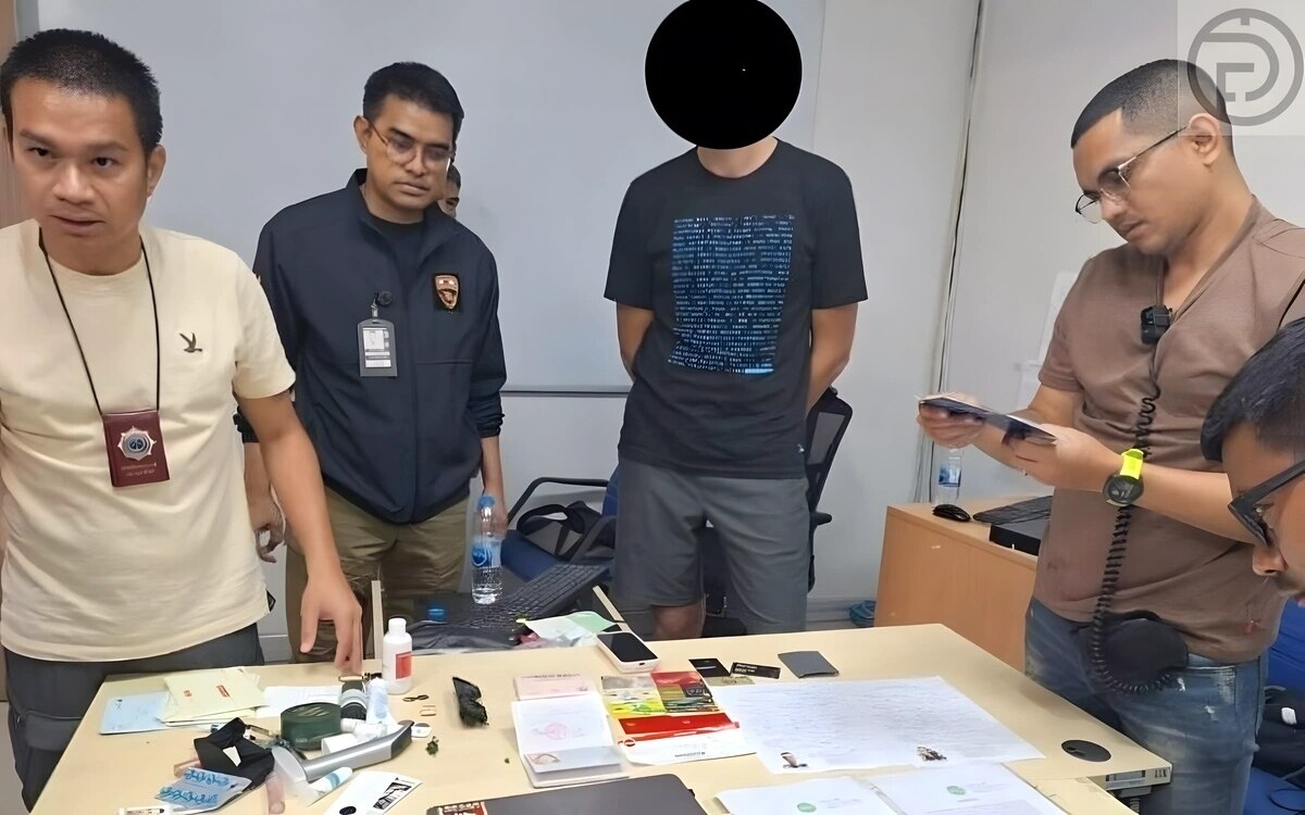 Ausländer am Flughafen Phuket festgenommen - Verdacht der Beihilfe zu einem Flüchtigen sorgt für Aufsehen