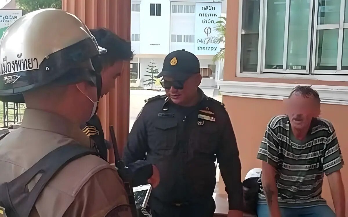 Auslaender im thc rausch erregt besorgnis in jomtien