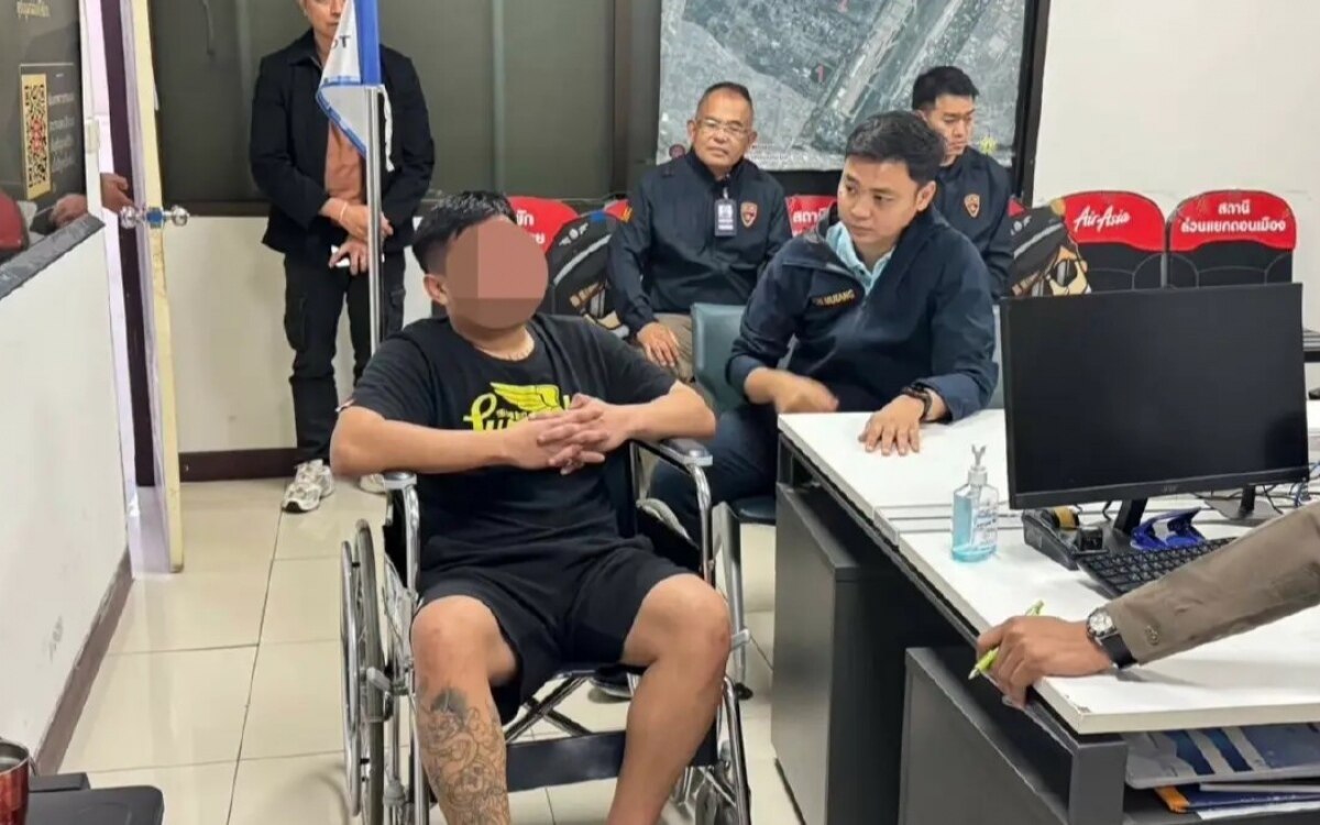 Auslaendischer tourist gesteht falsche bombendrohung am flughafen hat yai stress als motiv