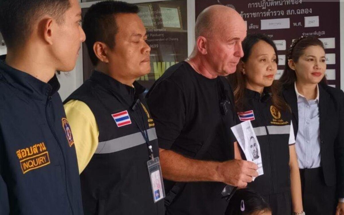 Australischer vater bittet um hilfe bei der suche nach seinem vermissten sohn in phuket