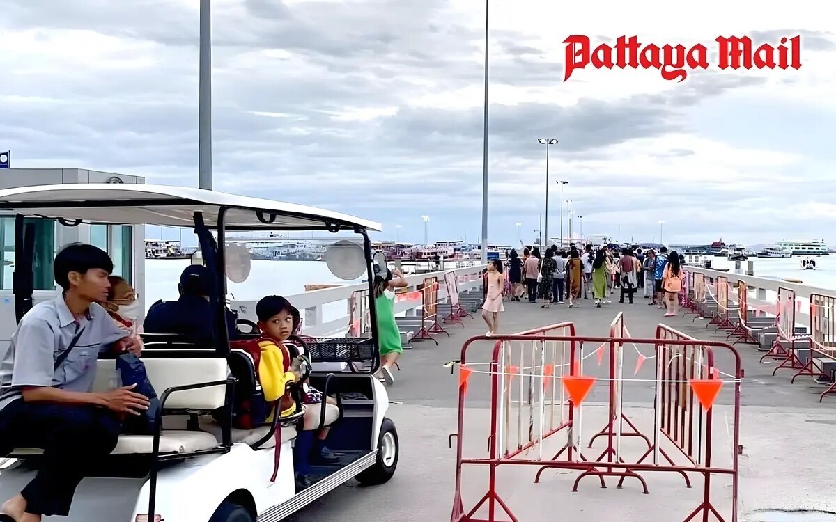 Bali hai pier verbietet alle fahrzeuge wegen struktureller schaeden